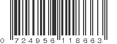 UPC 724956118663