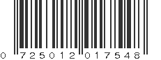 UPC 725012017548