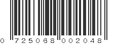 UPC 725068002048