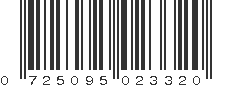 UPC 725095023320