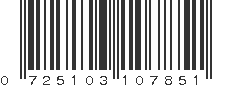 UPC 725103107851