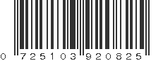 UPC 725103920825