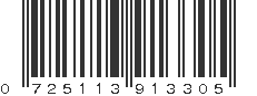 UPC 725113913305