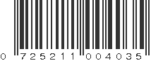 UPC 725211004035