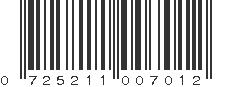 UPC 725211007012