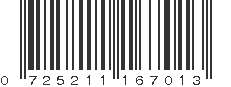 UPC 725211167013