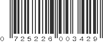 UPC 725226003429