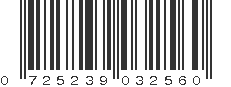 UPC 725239032560