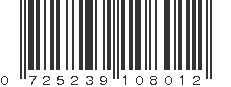 UPC 725239108012