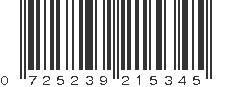UPC 725239215345