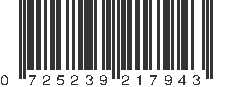 UPC 725239217943