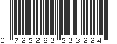 UPC 725263533224