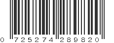 UPC 725274289820