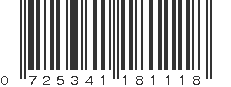 UPC 725341181118