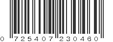 UPC 725407230460