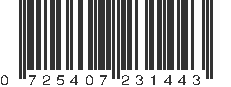 UPC 725407231443