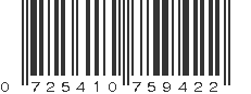 UPC 725410759422