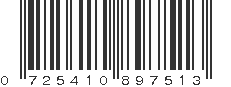 UPC 725410897513