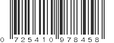 UPC 725410978458