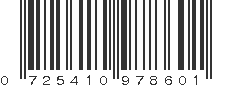 UPC 725410978601