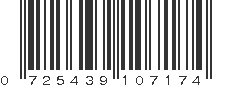 UPC 725439107174