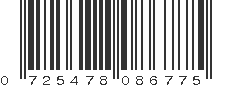 UPC 725478086775