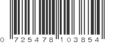 UPC 725478103854