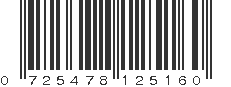 UPC 725478125160