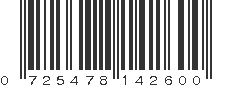 UPC 725478142600