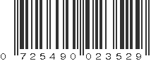 UPC 725490023529