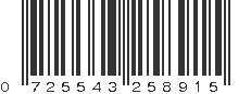 UPC 725543258915