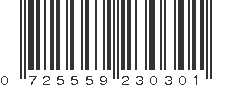 UPC 725559230301