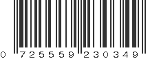 UPC 725559230349