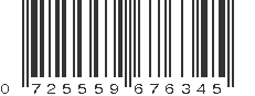 UPC 725559676345