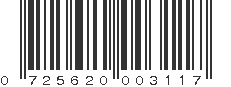 UPC 725620003117
