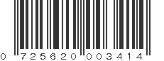 UPC 725620003414