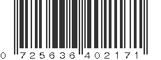 UPC 725636402171