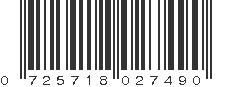 UPC 725718027490