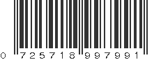 UPC 725718997991