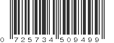 UPC 725734509499