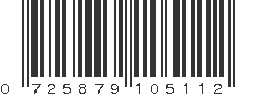 UPC 725879105112