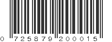 UPC 725879200015