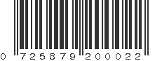 UPC 725879200022