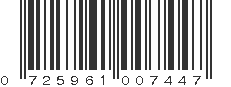 UPC 725961007447