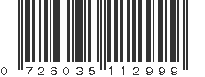 UPC 726035112999