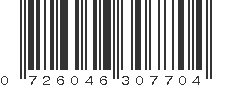 UPC 726046307704