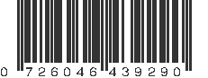 UPC 726046439290