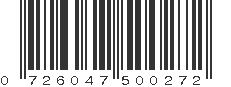 UPC 726047500272