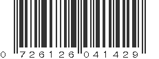 UPC 726126041429