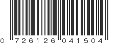 UPC 726126041504